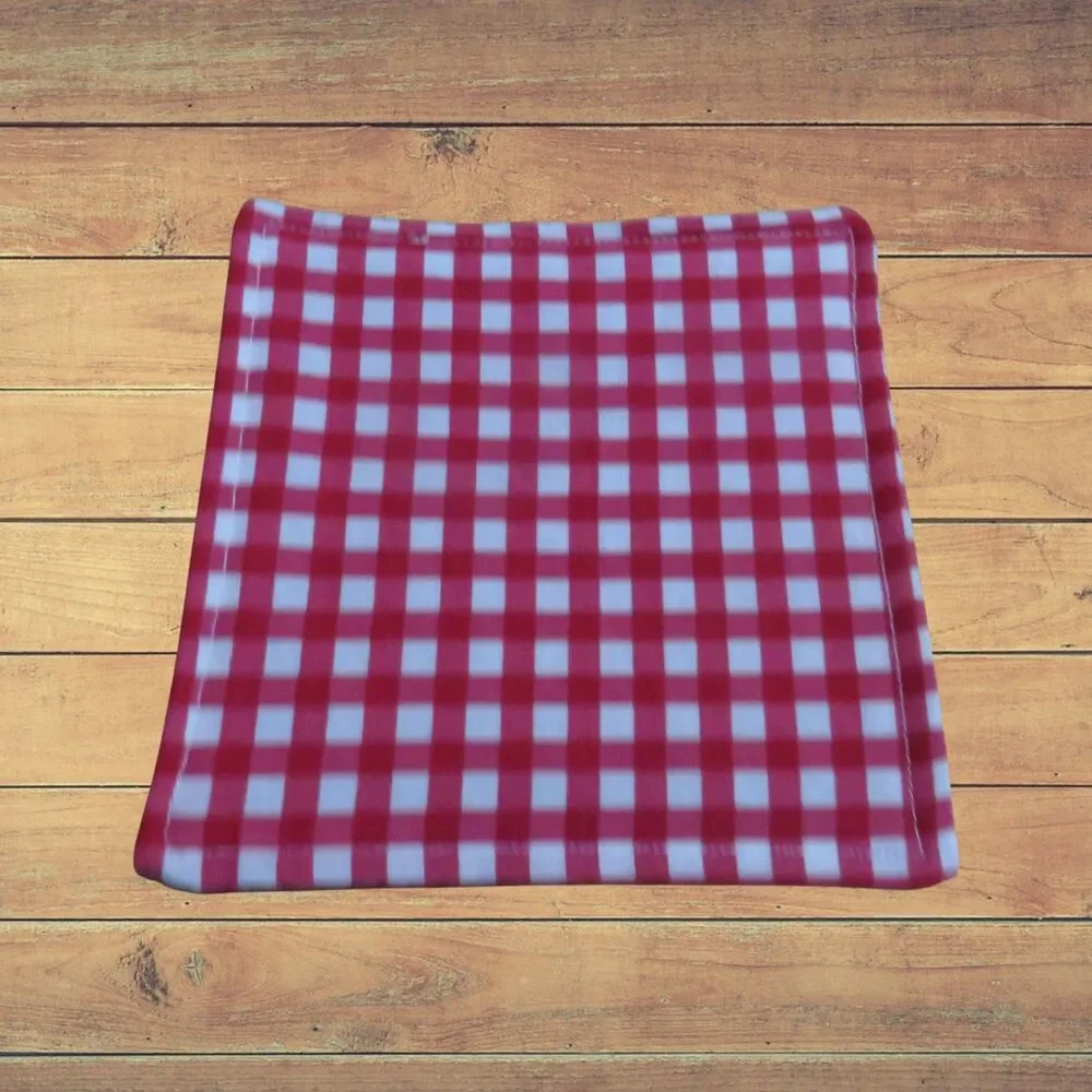 Jar Gripper, Handmade Jar Opener, Red Gingham